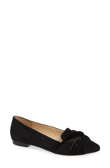 Women's Sole Society Lydiah Flat M - Black