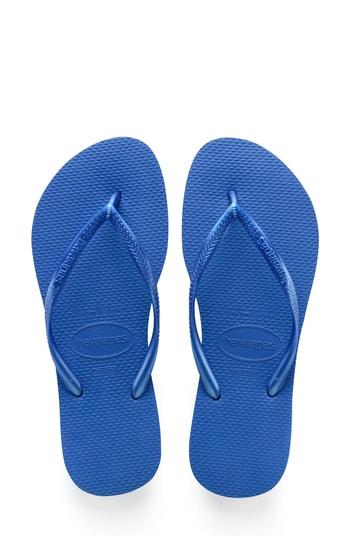 Women's Havaianas 'slim' Flip Flop /38 Eu - Blue