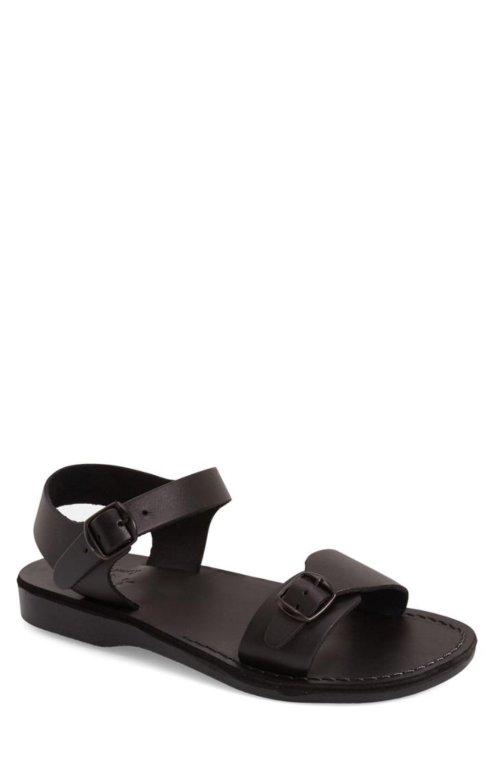 Men's Jerusalem Sandals 'the Original' Sandal -7.5us / 40eu - Black