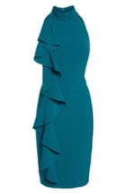 Women's Eliza J Ruffle Sheath Dress (similar To 14w) - Blue