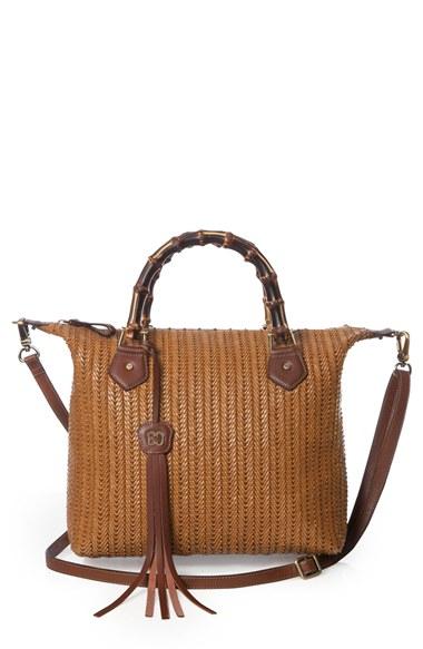 Eric Javits 'hilsey' Woven Satchel - Beige