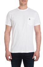 Men's Psycho Bunny Langford Garment Dye T-shirt - White