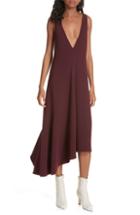 Women's Michael Kors Scallop Button Detail Double Crepe Sable Shift Dress - Black