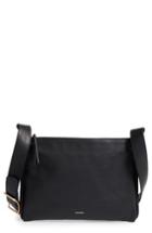 Skagen Slim Anesa Leather Crossbody Bag - Black