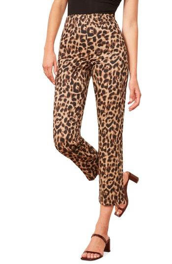 Women's Reformation Marlon Pants - Brown