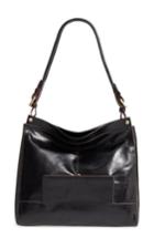 Hobo Valor Calfskin Leather Tote - Black