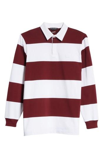 Men's Acne Studios Nicholas Face Patch Rugby Shirt