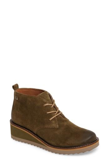 Women's Sofft Saige Wedge Bootie M - Green