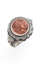 Women's Konstantino 'aeolus - Ptolemy' Coin Ring