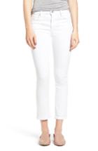 Women's Hudson Jeans Harper High Rise Crop Jeans - White