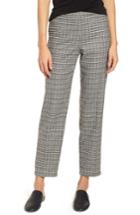 Women's Eileen Fisher Slim Ankle Pants, Size - Black