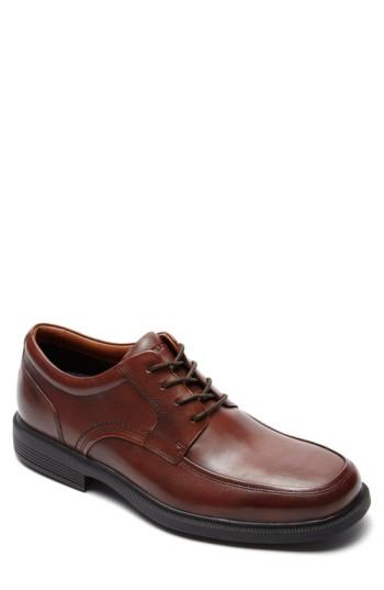 Men's Rockport 'dressports Luxe' Apron Toe Derby .5 W - Brown