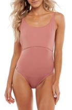 Women's Rhythm My Scoop One-piece Swimsuit - Pink