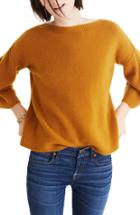 Women's Madewell Tier Sleeve Sweater, Size - Orange