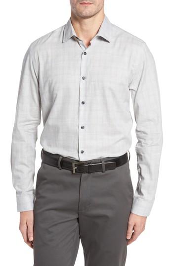 Men's Robert Barakett Cecil Print Flannel Sport Shirt