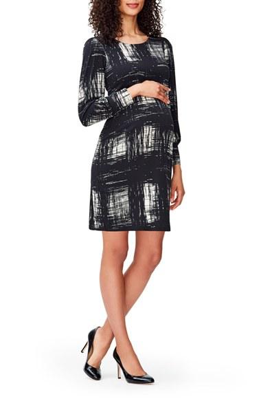 Women's Leota 'kate' Maternity Dress - Black