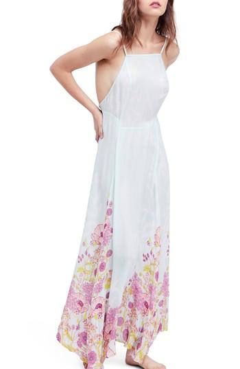 Women's Free People Embrace It Maxi Dress - Blue/green