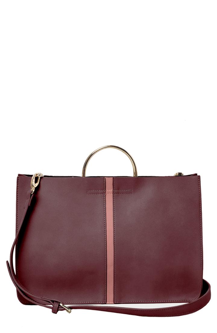 Urban Originals Love Affair Vegan Leather Tote - Burgundy