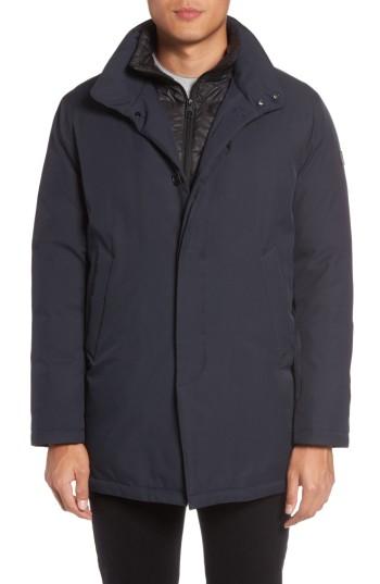 Men's Tumi Commuter Down Jacket - Blue