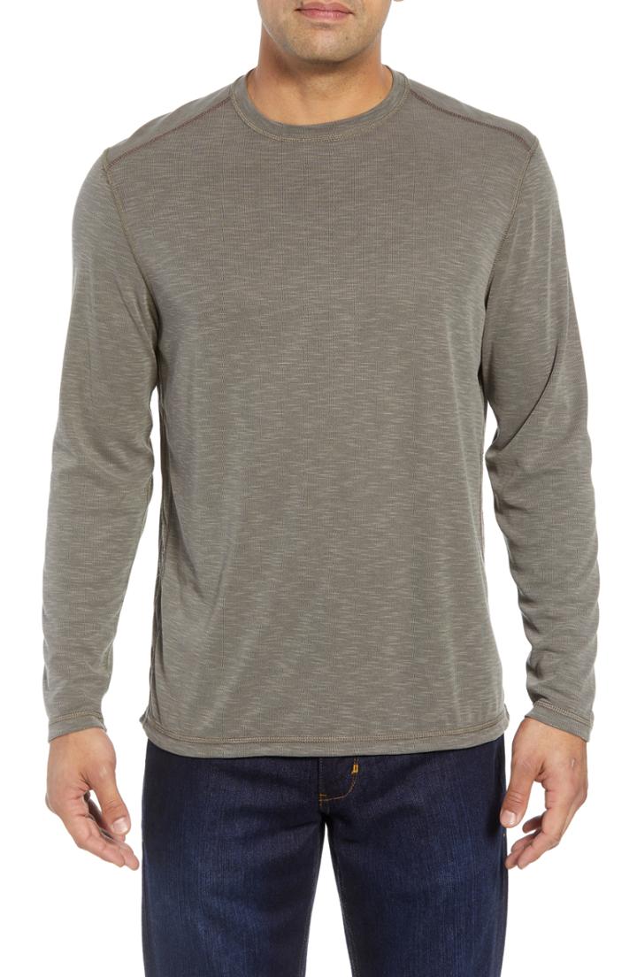 Men's Tommy Bahama Flip Tide Standard Fit T-shirt, Size - Brown