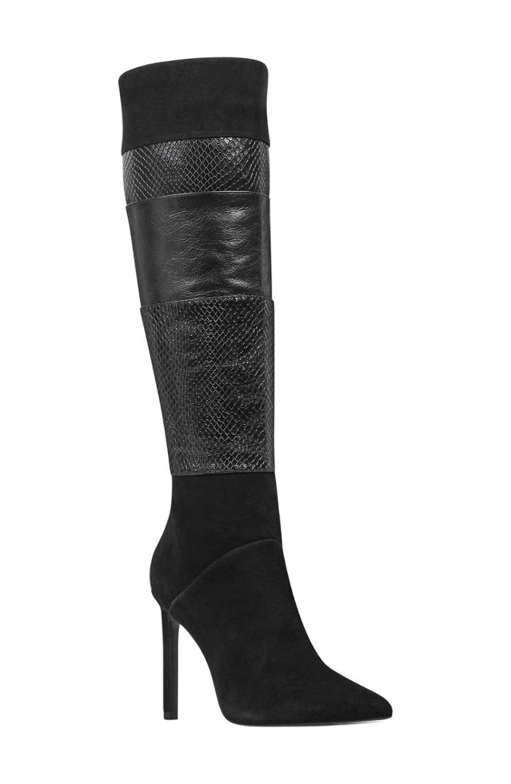 Women's Nine West Toprank Blocked Knee High Boot