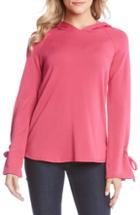Women's Vince Camuto Camo Zip Front Hoodie - Green