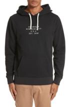 Men's Saturdays Nyc Established Hoodie - Black