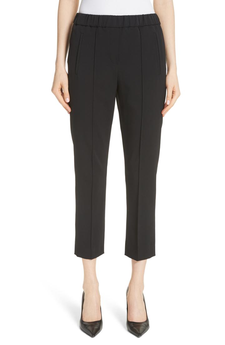 Women's Michael Kors Pintuck Wool Blend Trousers
