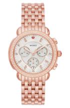 Women's Michele Sidney 18 Chronograph Diamond Bracelet Watch, 38mm