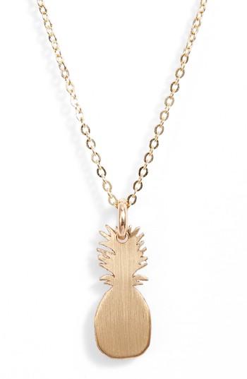 Women's Nashelle Pineapple Pendant Necklace