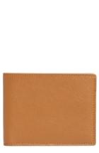 Men's Common Projects Saffiano Leather Wallet - Brown