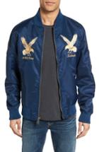 Men's Schott Nyc Uss Mississippi Bomber Jacket