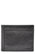 Men's Fossil Leather Wallet -