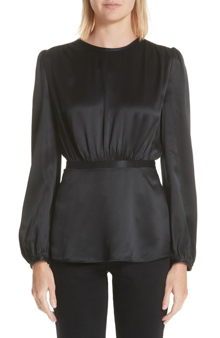 Women's Co Crepe Back Satin Blouse