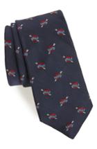 Men's Ted Baker London Love Heart Silk Tie, Size - Blue