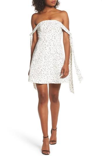 Women's Keepsake The Label Embrace Me Off The Shoulder Dress - White