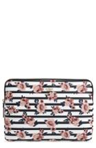 Kate Spade New York Rose Stripe Universal Laptop Sleeve - Pink