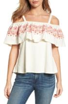 Women's Sanctuary Helena Off The Shoulder Ruffle Top