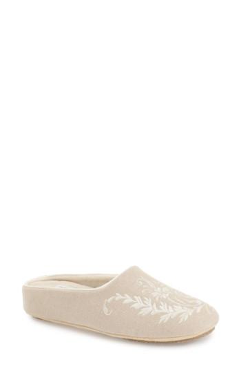 Women's Patricia Green 'paisley' Slipper M - Ivory