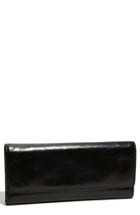 Women's Hobo 'sadie' Leather Wallet - Black
