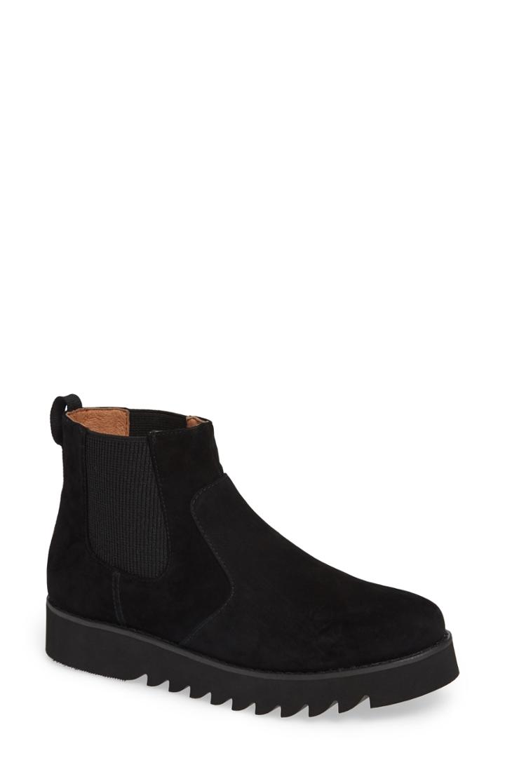 Women's Sudini Kasha Chelsea Bootie .5 W - Black