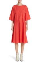 Women's Sofie D'hoore Diagonal Waist Dress Us / 34 Fr - Coral