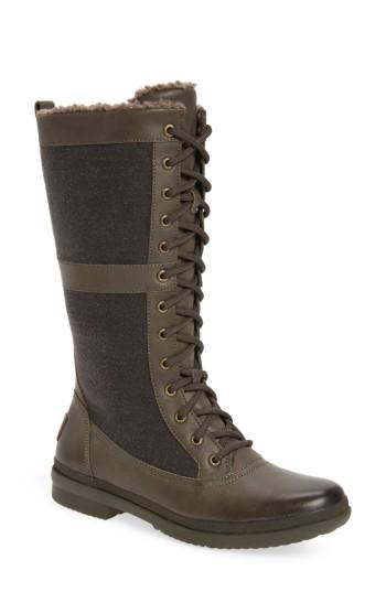 Women's Ugg Elvia Waterproof Boot, Size 7 M - Grey