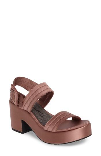 Women's Pedro Garcia Decima Platform Sandal Us / 40eu - Pink