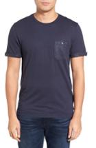 Men's Ted Baker London Apel Print Pocket T-shirt (xxl) - Blue
