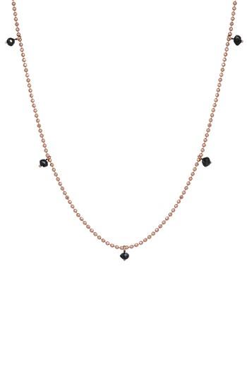 Women's Kismet By Milka Black Diamond Pendant Necklace