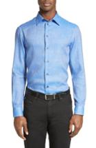 Men's Armani Collezioni Solaro Chambray Sport Shirt