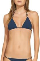 Women's Vix Swimwear Midnight Reversible Bikini Top - Blue