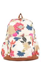 Billabong Home Abroad Floral Print Backpack - Ivory