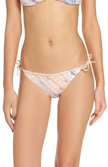 Women's Dolce Vita Side Tie Bikini Bottoms - Blue